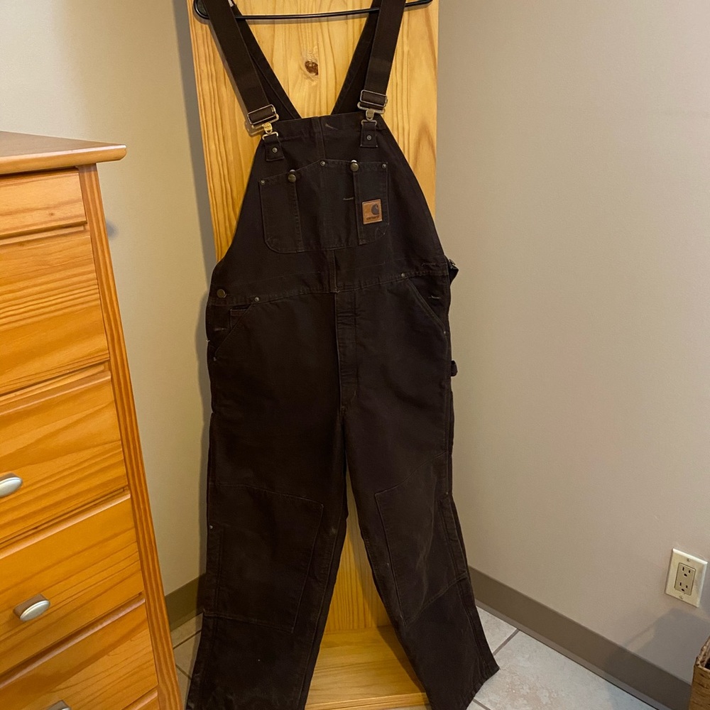 Men’s Carhartt Duck Bibb Overalls, 38x30